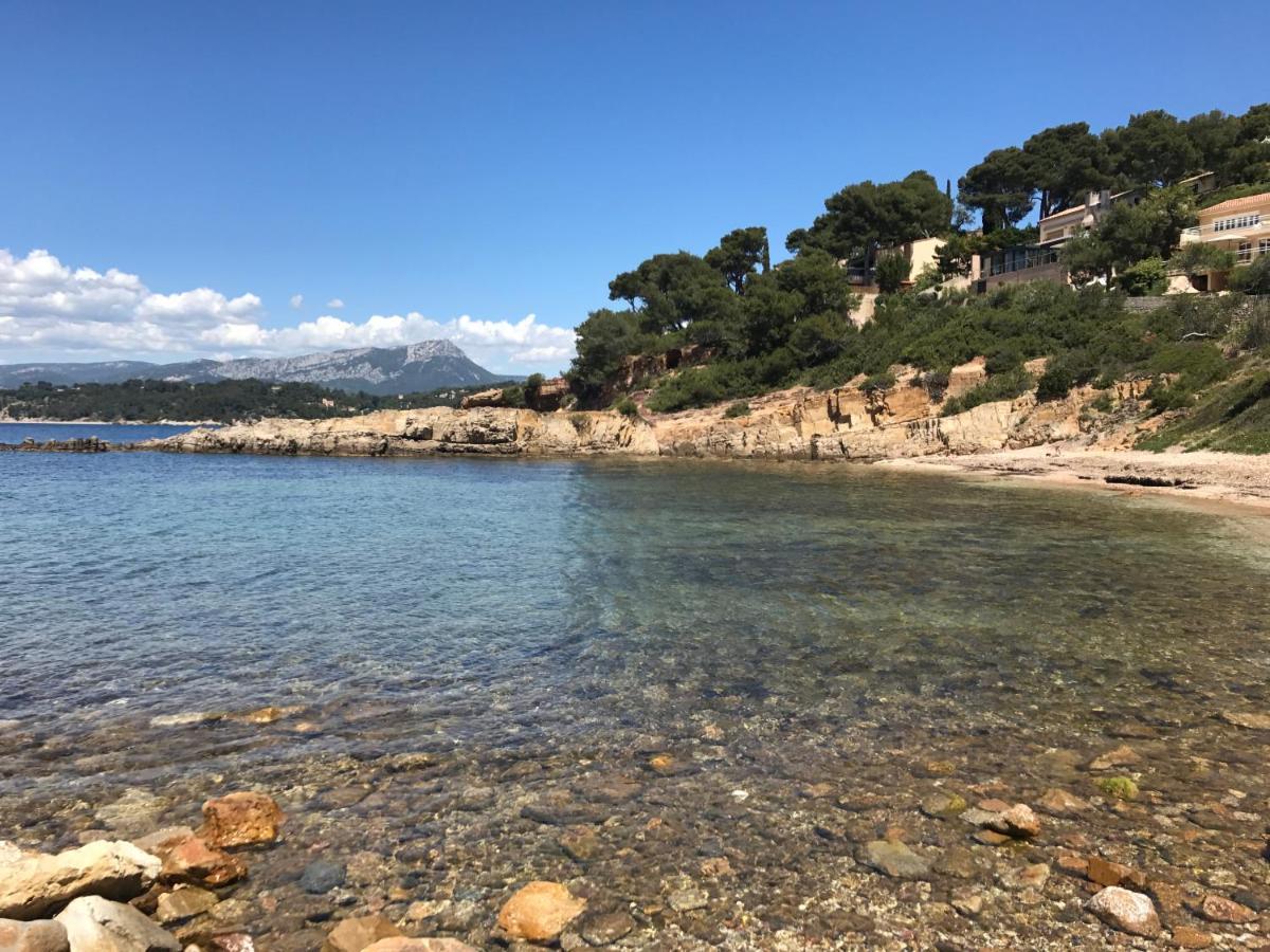 Hotel Cabanon La Calanque Du Peninsula Le Pradet Exterior foto