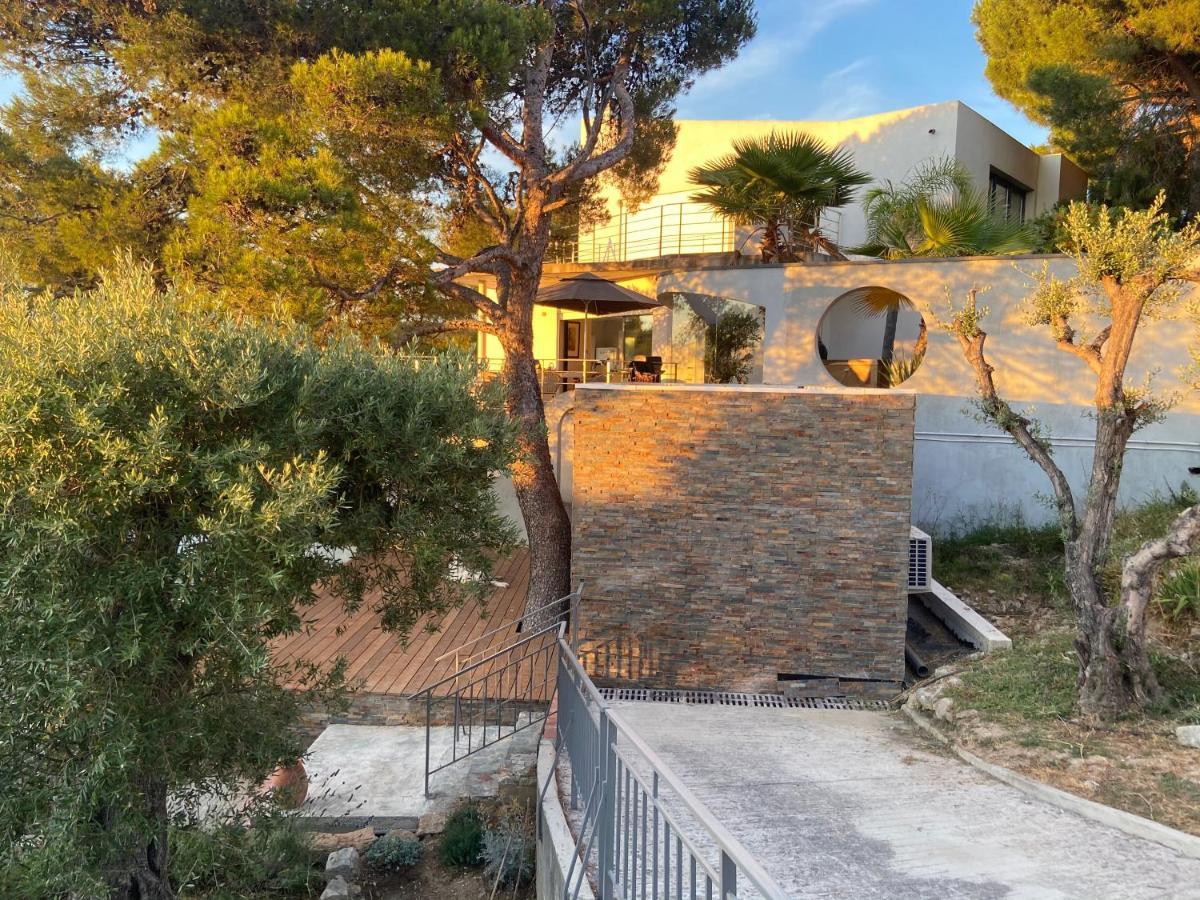 Hotel Cabanon La Calanque Du Peninsula Le Pradet Exterior foto